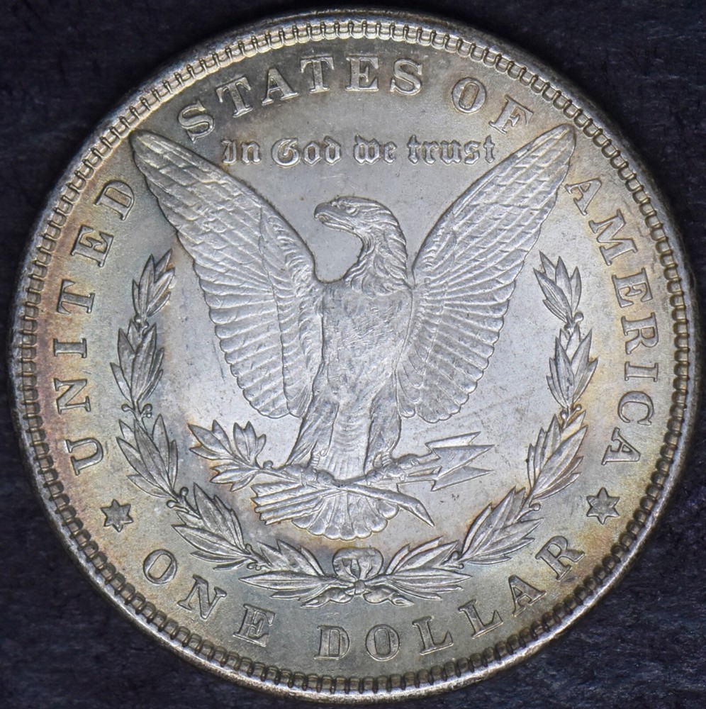 1896 Morgan Silver Dollar - Higher Grade & Toned - ✪COINGIANTS✪