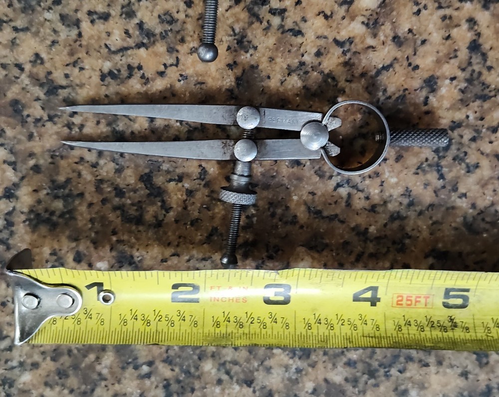 VINTAGE CALIPERS AND DIVIDER SET