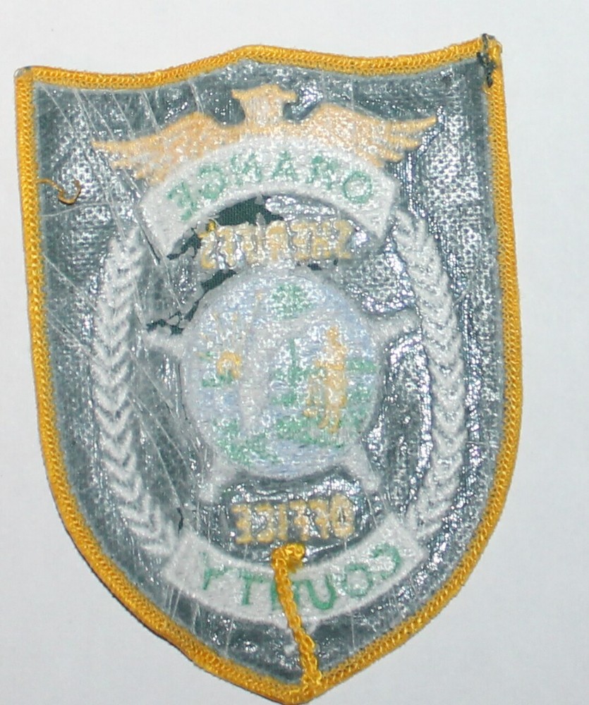 ORANGE COUNTY SHERIFF'S OFFICE Florida FL Fla Co SO Used Worn patch #6