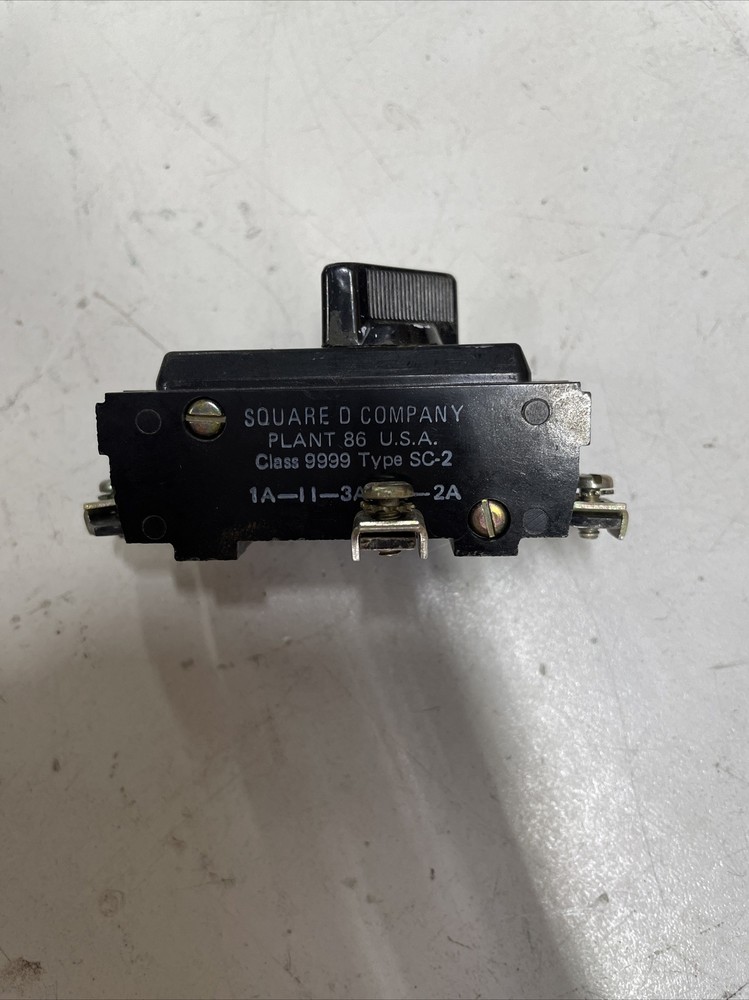 Square D Class 9999 Types SC-2 Selector Switch