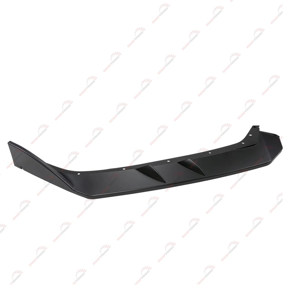 For Corvette C8 2020-2025 Front Bumper Lip Splitter 5VM Style 3PCS-Carbon Flash
