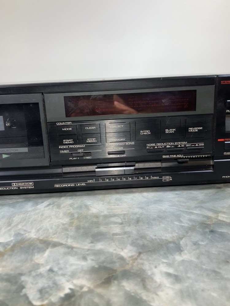 Nikko D-80II Stereo Cassette Deck - Powers On But Tape Player Doesn’t Work