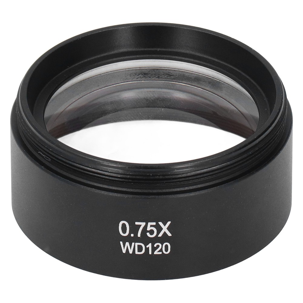 Microscope Lens 0.75X 120mm Barlow Eyepiece M48 Interface Accessory For New