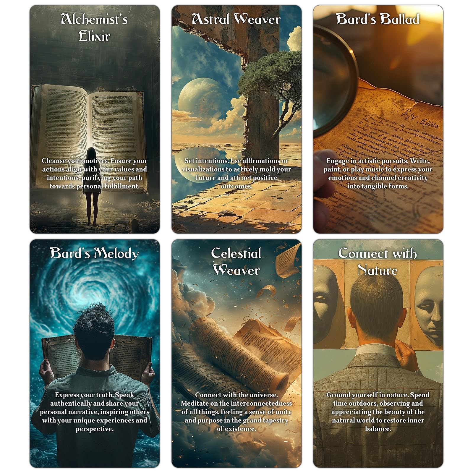The Truth Oracle Cards, Revealing The Truth Oracle Deck with Meanings on Them...