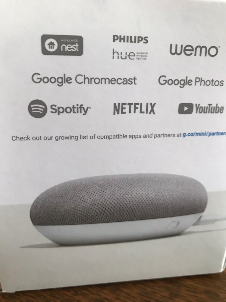 Google Home MIni Chalk color