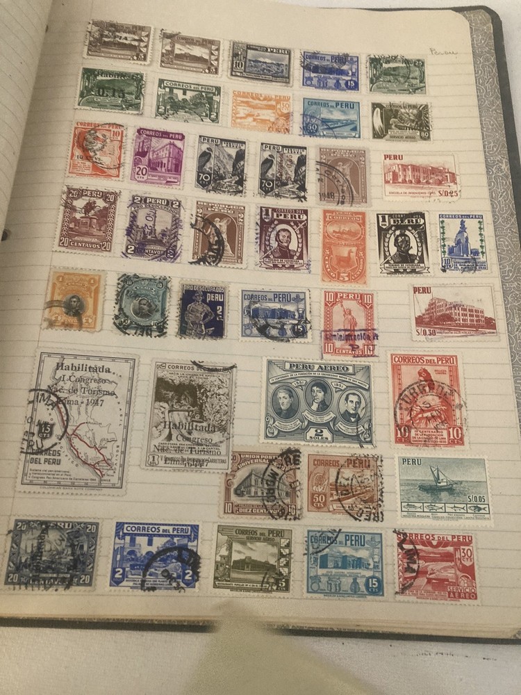 Foreign stamp album Lot# 6 Plus