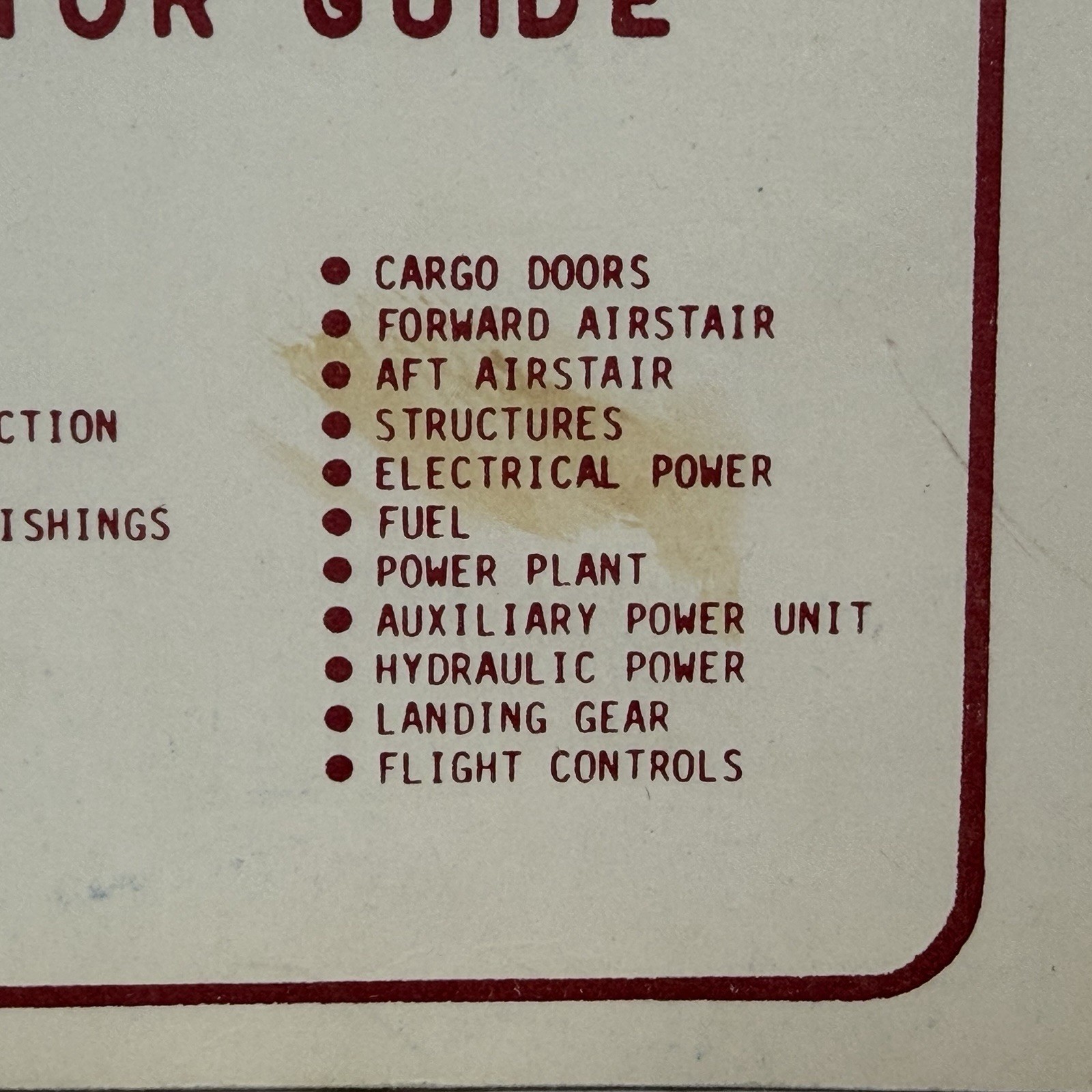 Boeing 737 Component Locator Guide Dalfort Aviation Services Manual Vintage