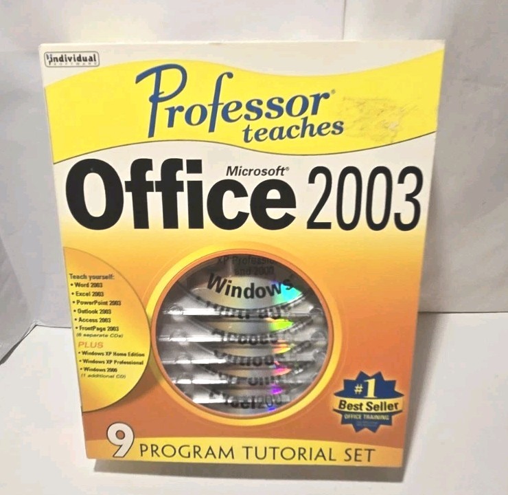Microsoft Office Professional 2003 Professor Teaches Office 2003.