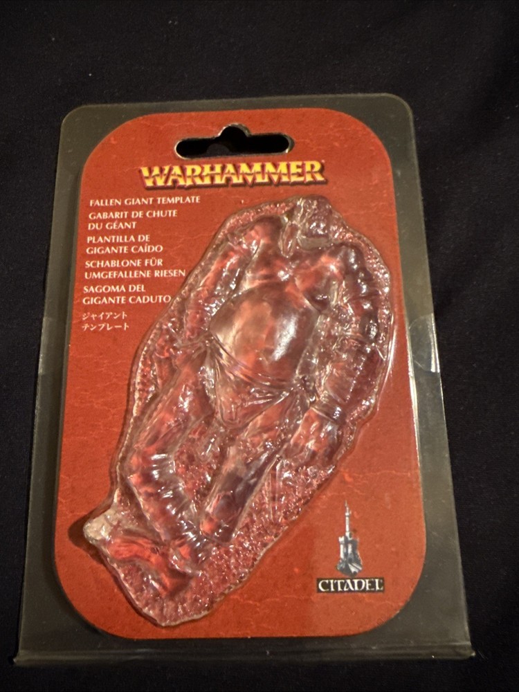 Games Workshop Fallen Giant Template