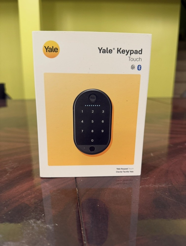 NEW Yale Keypad Touch Door Lock, Keyless Entry, Pin Code Fingerprint