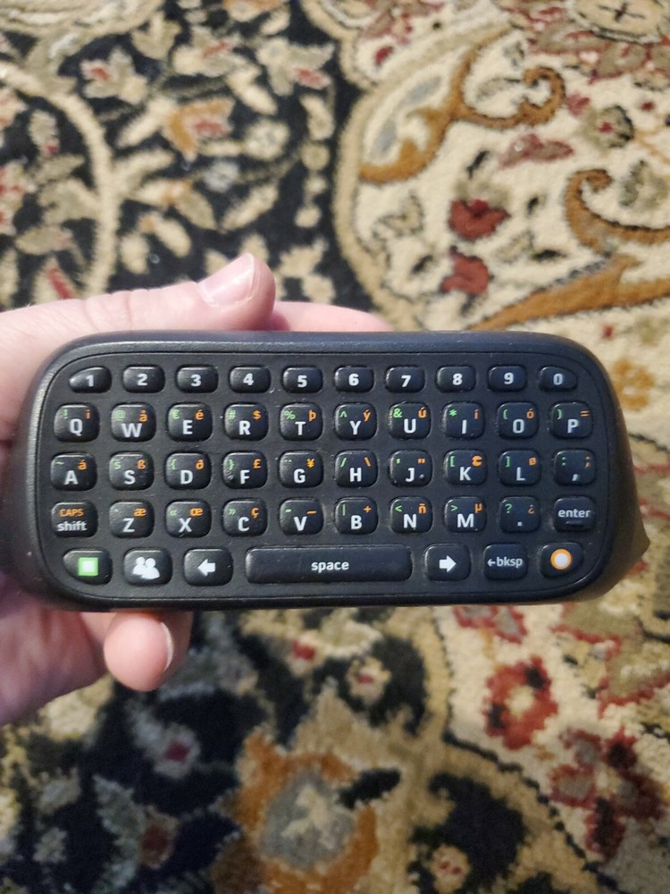 Black Chat Pad Keyboard Controller Keypad For XBOX 360 Controller Messenger