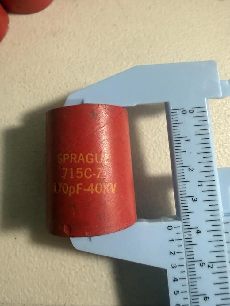 SPRAGUE CAPACITOR 570PF 40KV