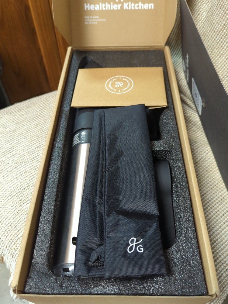 Greater Goods Kitchen Sous Vide Machine - Precision Cooker, Immersion. READ!!