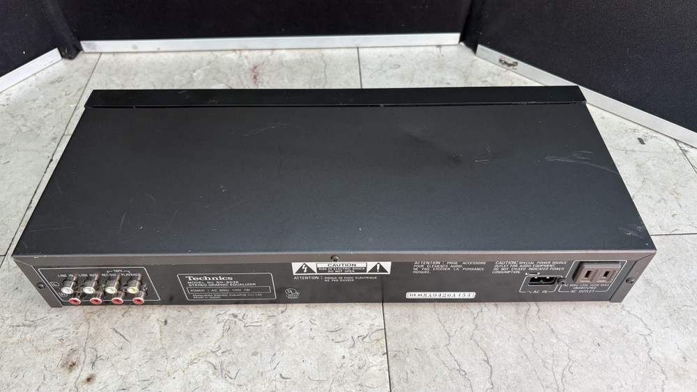 Technics SH-8038 7 Band Stereo Graphic Equalizer *Nice!*