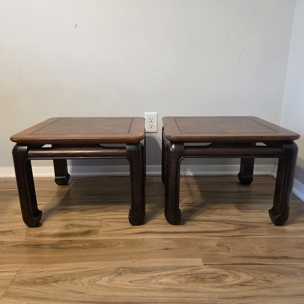 Lane Altaviata Ming Style Side Table - Pair