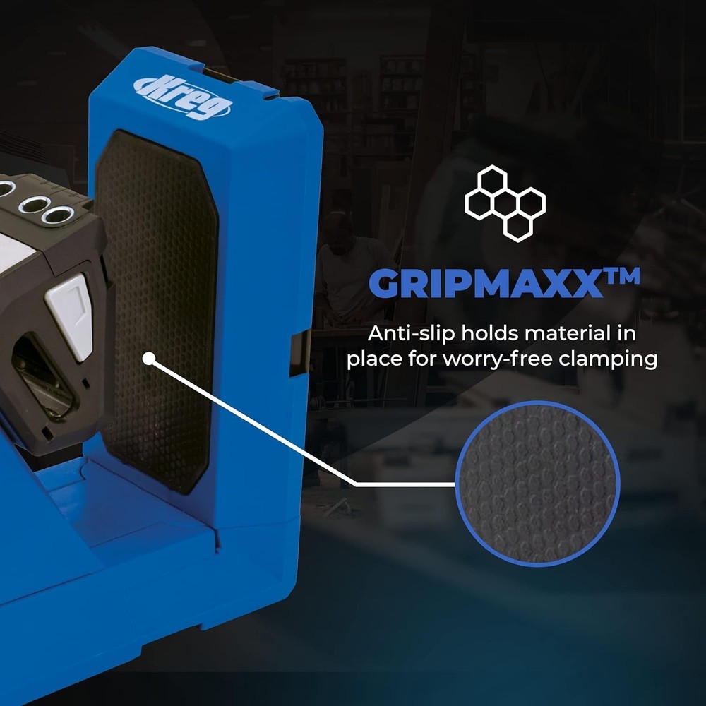 Tool KPHJ720PRO Pocket-Hole Jig 720PRO - Easy Clamping & Adjusting - Includes...
