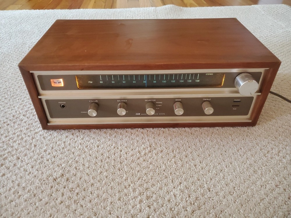 RARE Electro Voice XAM MARK 4TA SOLID STATE FM TUNER AMP One Channel Not Working