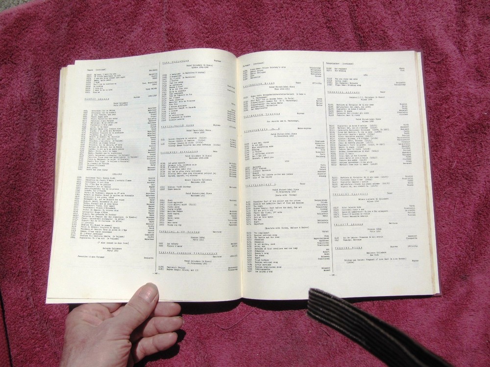 GIRARD BARNES Vertical Cut-Cylinders & Discs Catalog RECORD DISCOGRAPHY Edison
