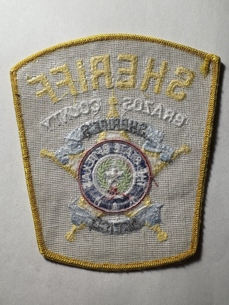 Brazos County Texas Sheriff Patch