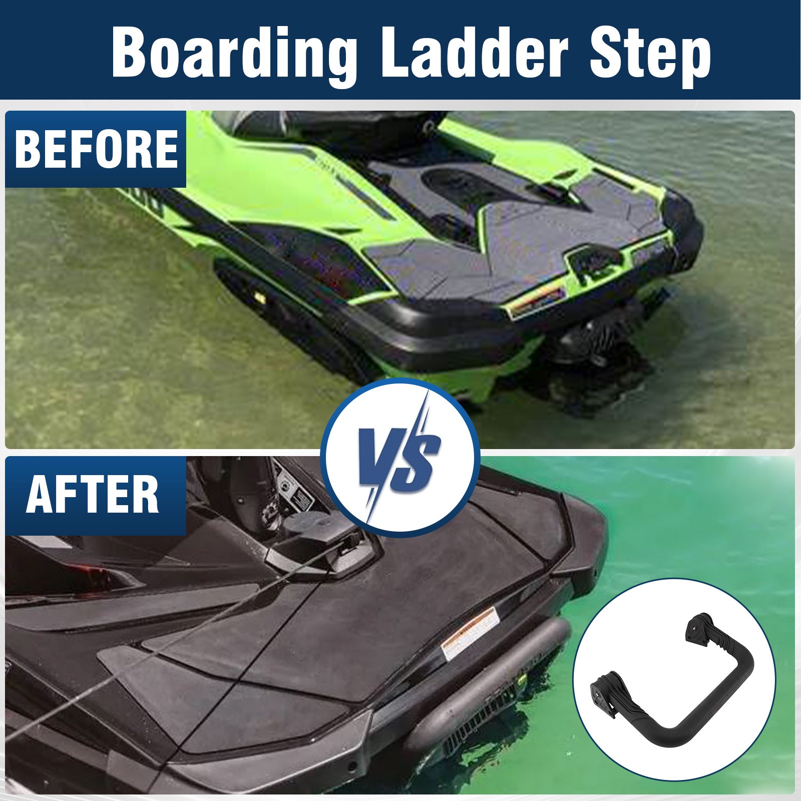 Retractable Boarding Ladder Step Compatible with Sea-doo GTR GTR X GTS 295100869