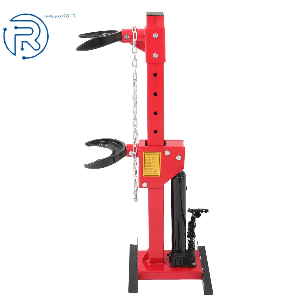 Coil Spring Compressor 4.5T Auto Strut Hydraulic Compressor Removing Tool Red