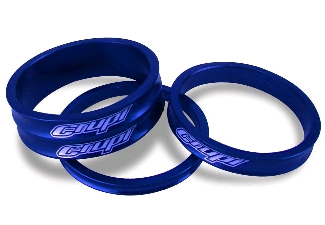 CRUPI BMX THREADLESS HEADSET SPACER 1" BLUE