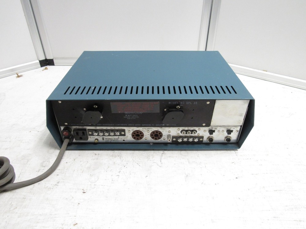 Altec Lansing University Sound 35T Power-Line Solid State Amplifier Untested