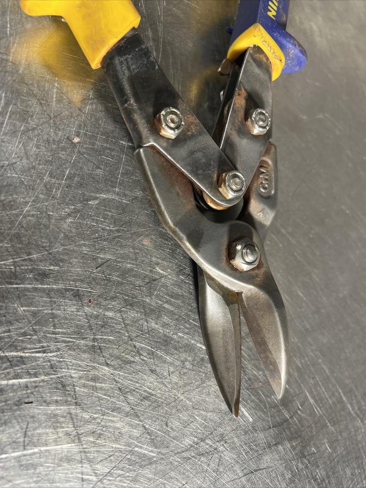 Irwin Straight Tin Snips CrM