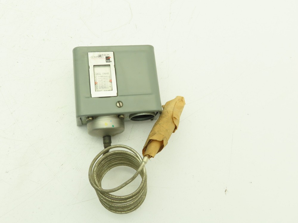 Johnson Controls A72AA-2 Temperature Control 15-55F Close High Opens Low