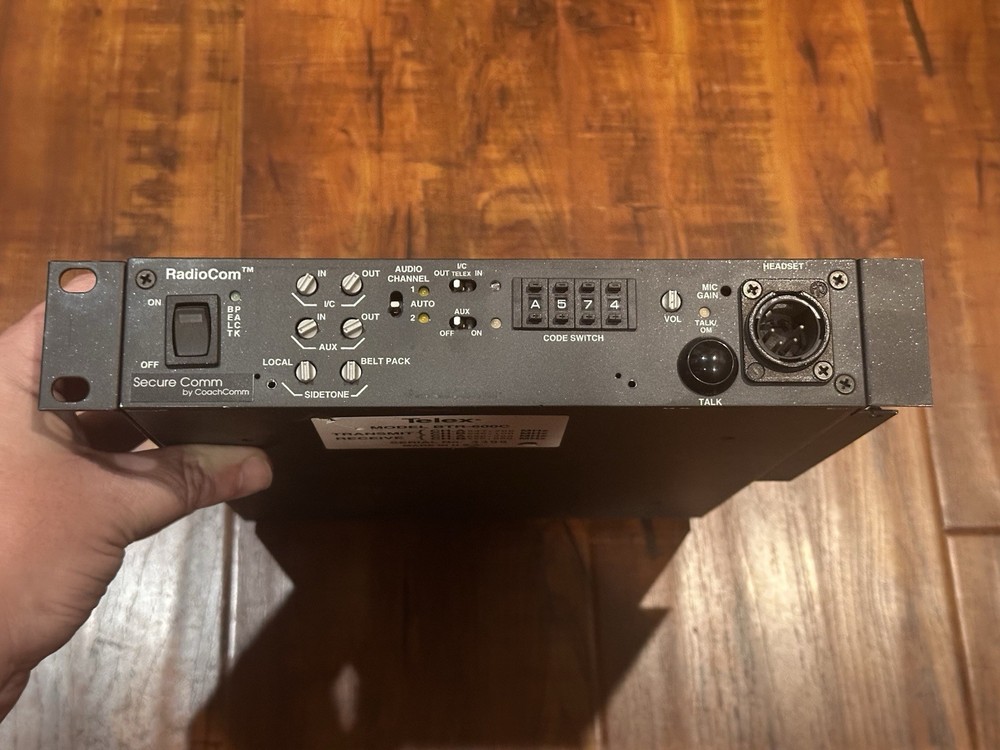 Telex RadioCom BTR-600C Secure Comm CoachComm UHF Intercom System Base Station