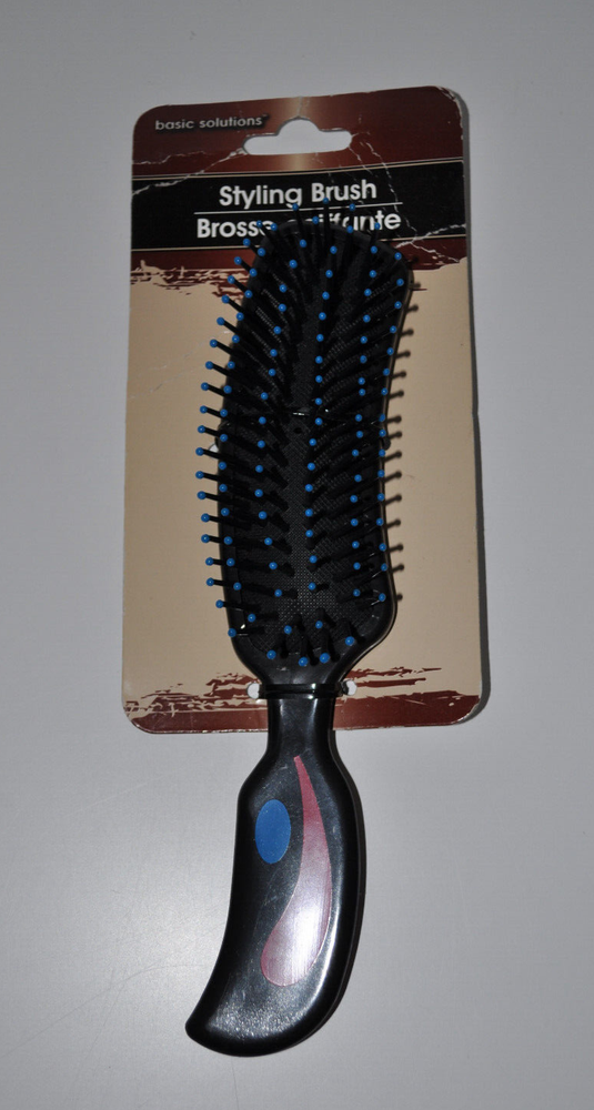 NEW Basic Solutions Styling Brush Plastic - Hard Brissels