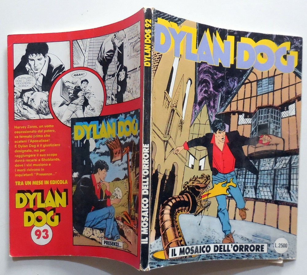 BONELLI DYLAN DOG FIRST EDITION N.92 1994