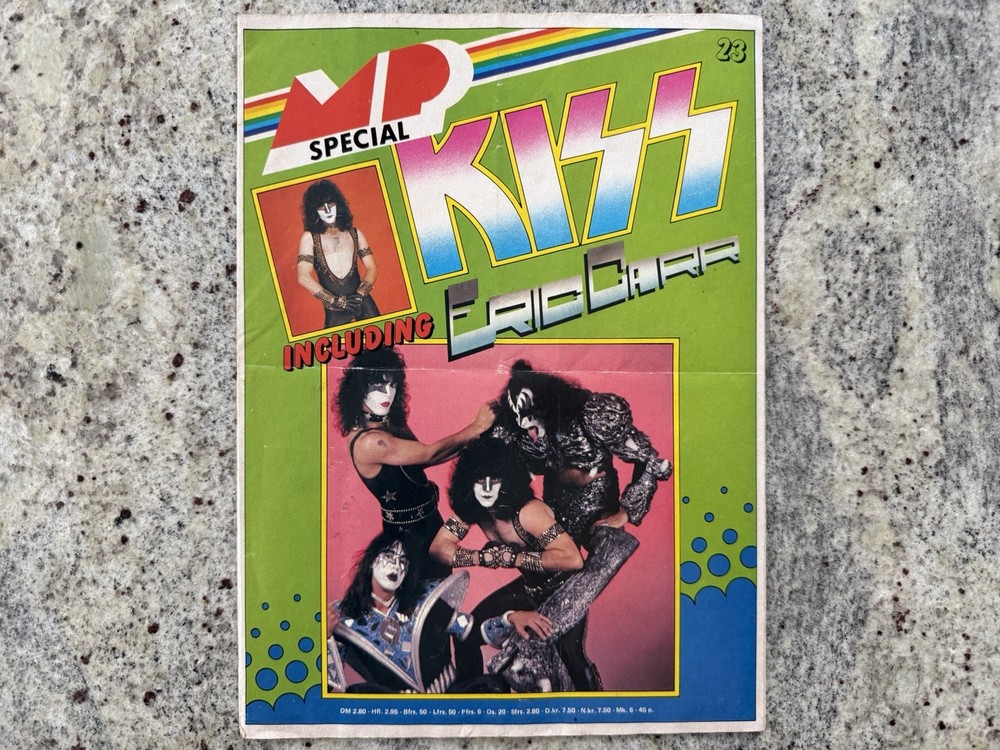 KISS 1981 MUZIEK PARADE MAGAZINE MP GENE PAUL ACE ERIC AUCOIN VINTAGE VERY RARE