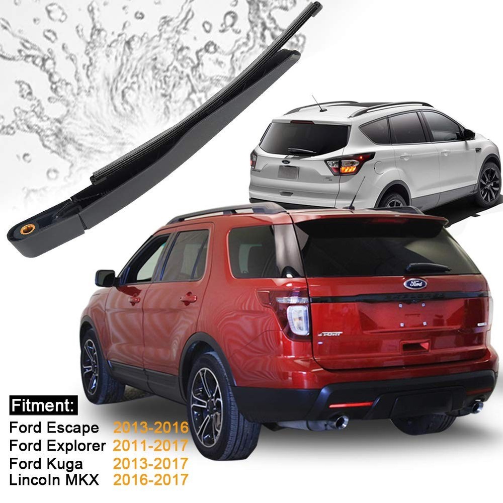 Rear Wiper Blade Arm Replacement Back Windshield Ford Explorer Escape Set
