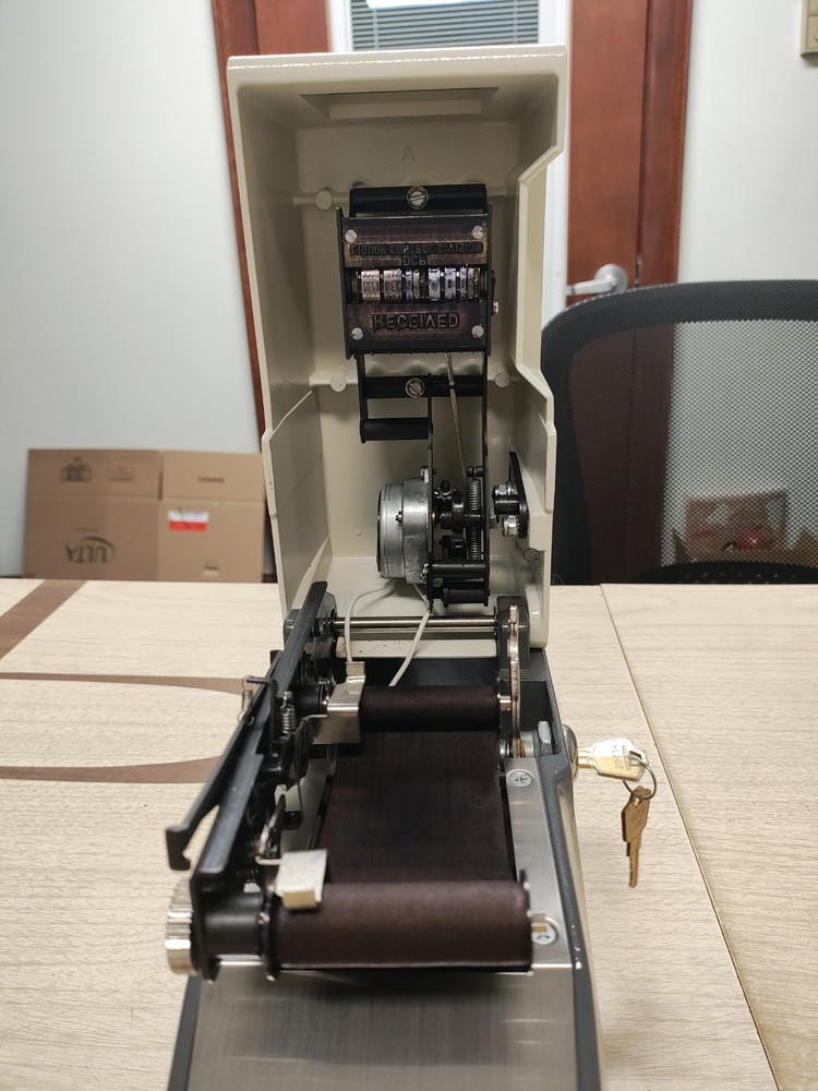 Widmer T-3 Time Stamp Machine with Key Tested 2029 max year