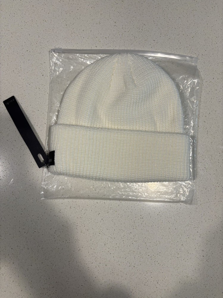 White Amiri Beanie