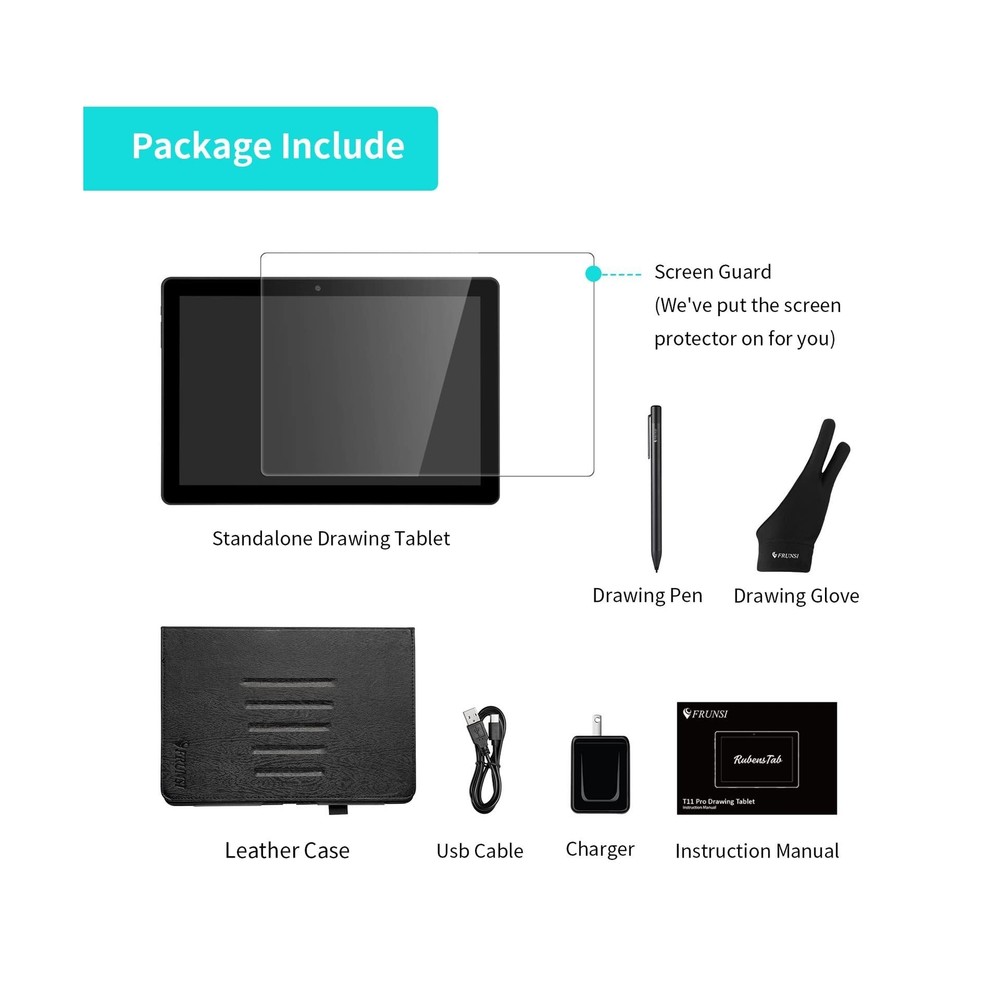 Standalone Drawing Tablet with No Computer Needed, 10 inch Drawing Tablet wit...