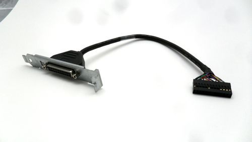 HP Parallel Printer Port Adapter Bracket 25-pin Low Profile 611900-001