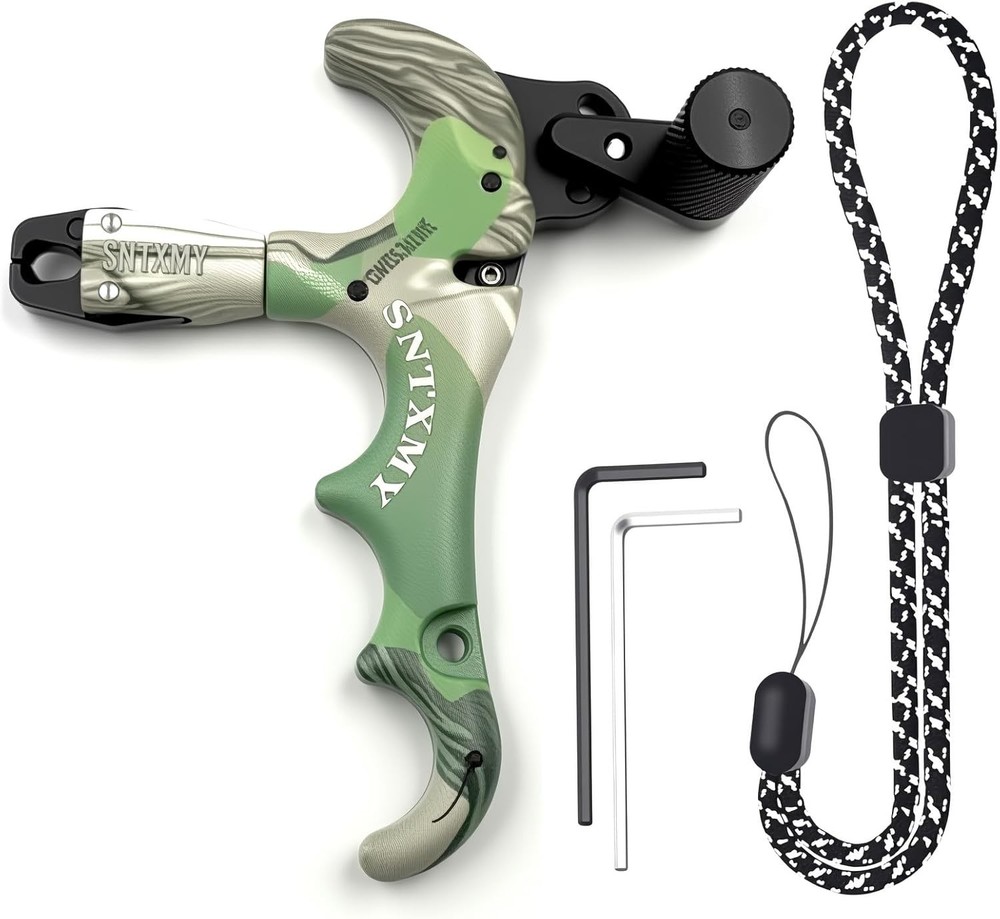 Durable Archery Release Trigger with Wrist Strap - Perfect for All Skill Levels