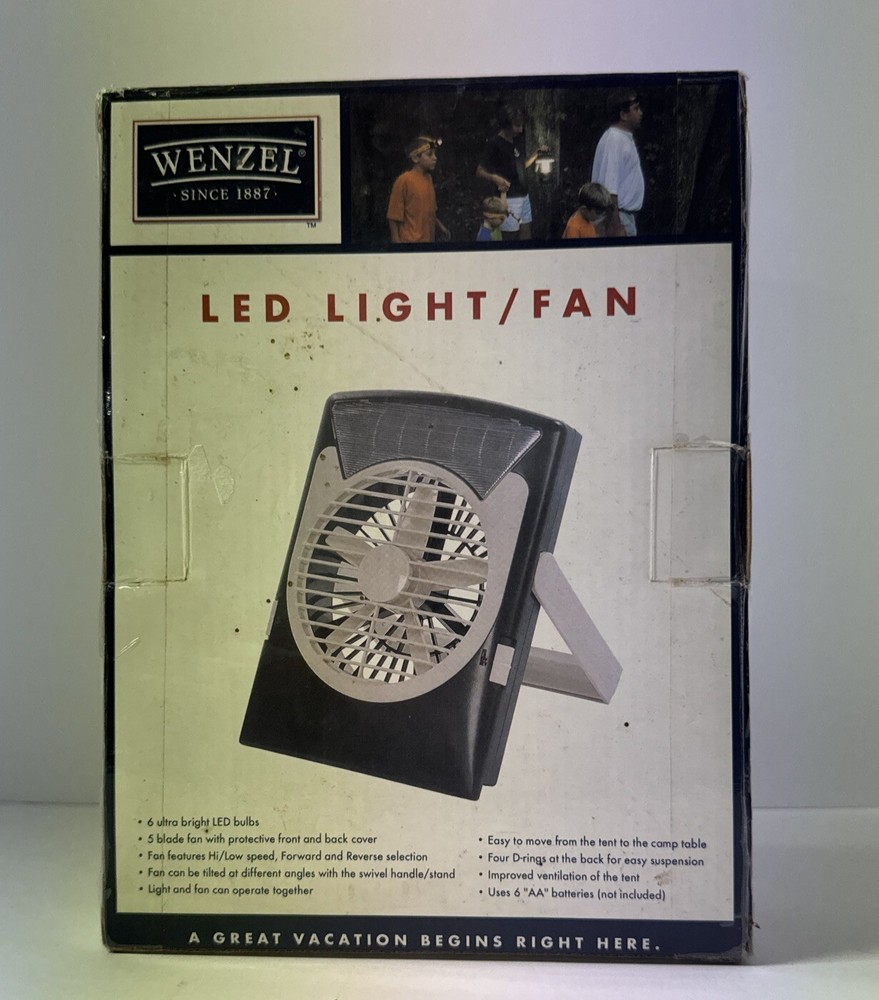 Wenzel Led Light/Fan