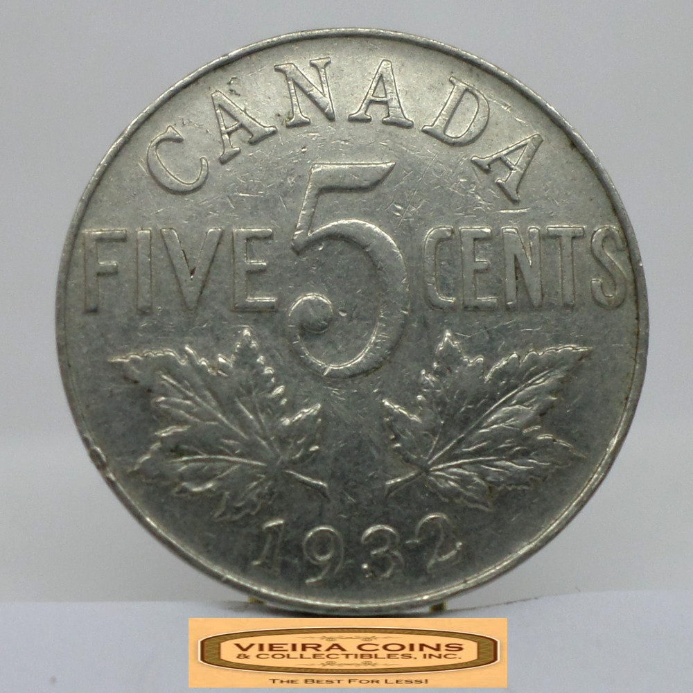 1932 Canada 5 Cents - #C56026NQ