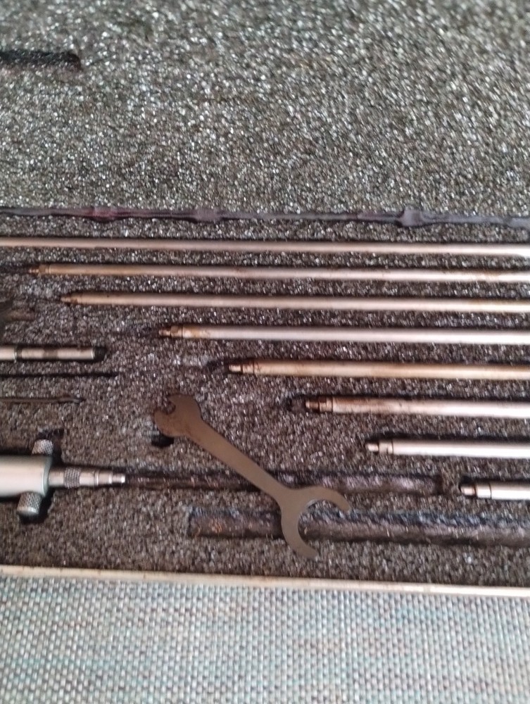 Starrett 124BZ Solid-Rod Inside Micrometer Set 2-12" Range IN STOCK