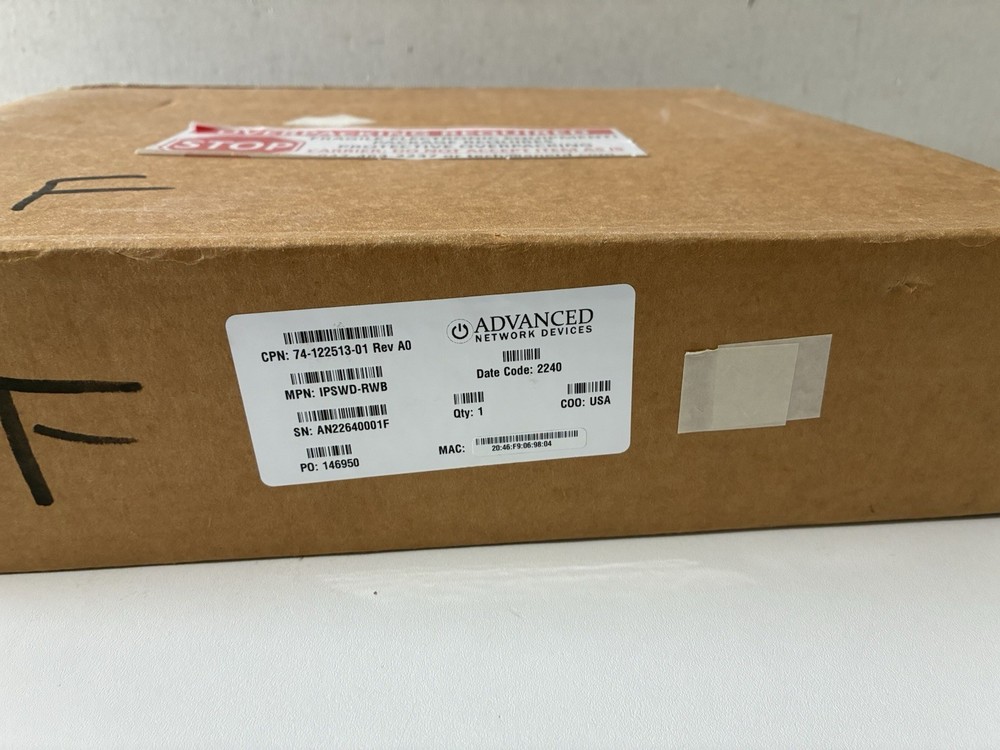 Advanced Network Devices IPSWD-RWB Surface Mount IP Speaker with LED Display