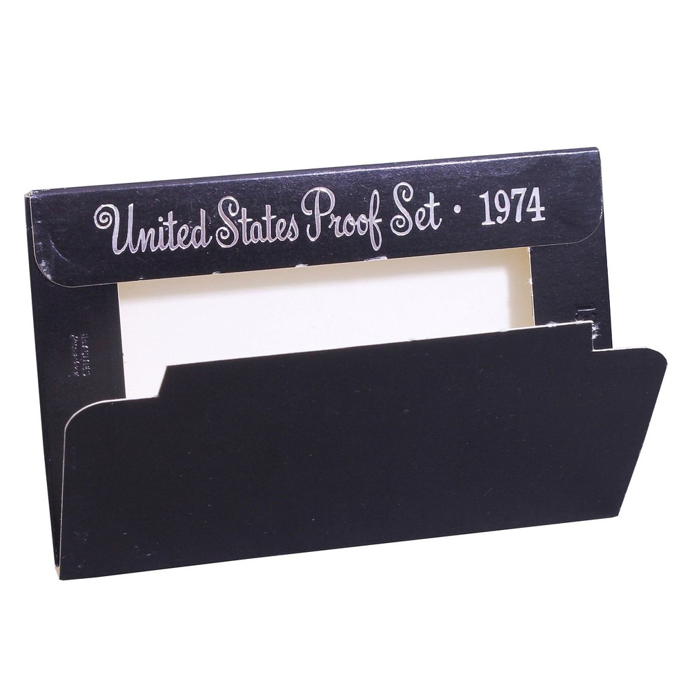 Empty Packaging Replacement Proof Set Box No Coins 1974