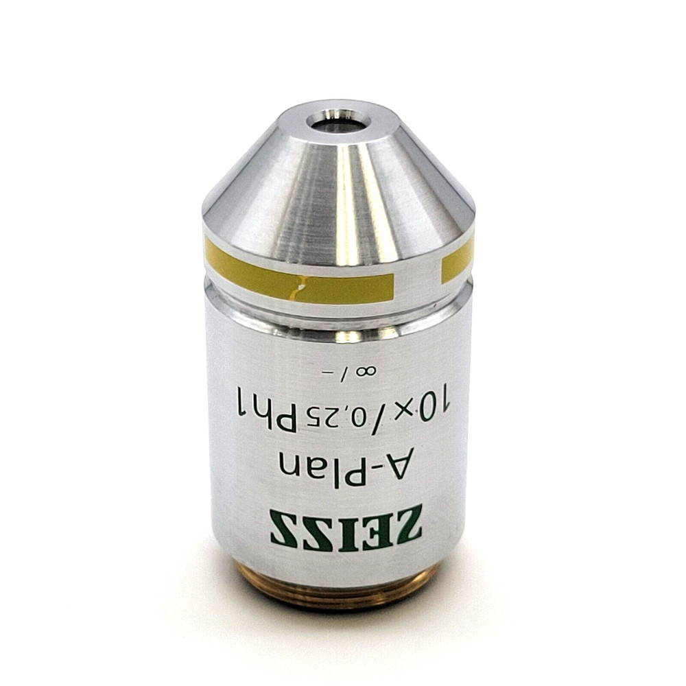 Zeiss Microscope Objective A-Plan 10x Ph1 ∞/- 441031 Phase Contrast