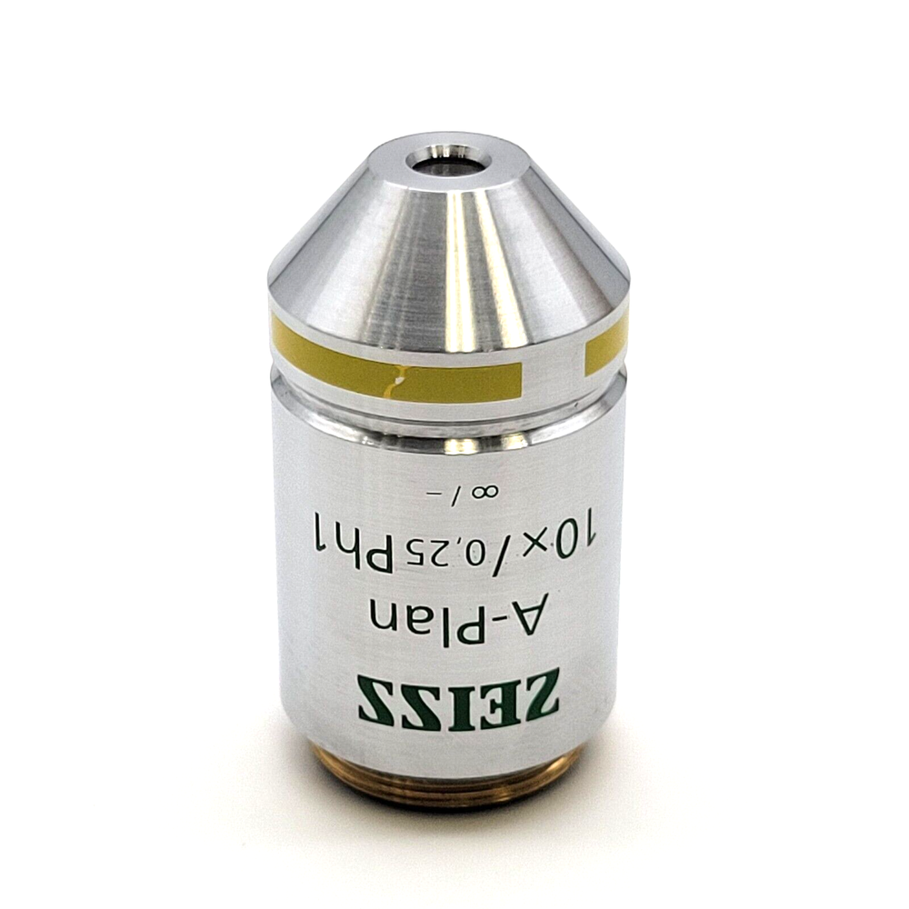 Zeiss Microscope Objective A-Plan 10x Ph1 ∞/- 441031 Phase Contrast