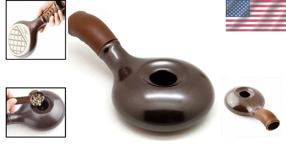 Handheld Ceramic Coffee Roaster - Eco-Friendly