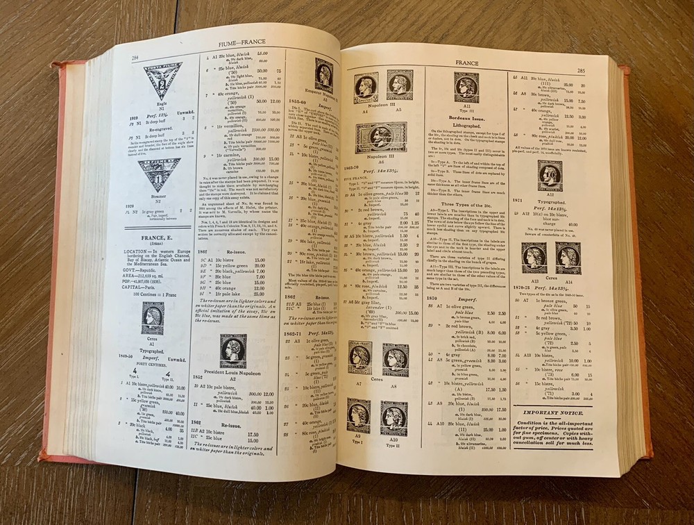 1948 Scott’s Standard Postage Stamp Catalogue Volume 1 & 2