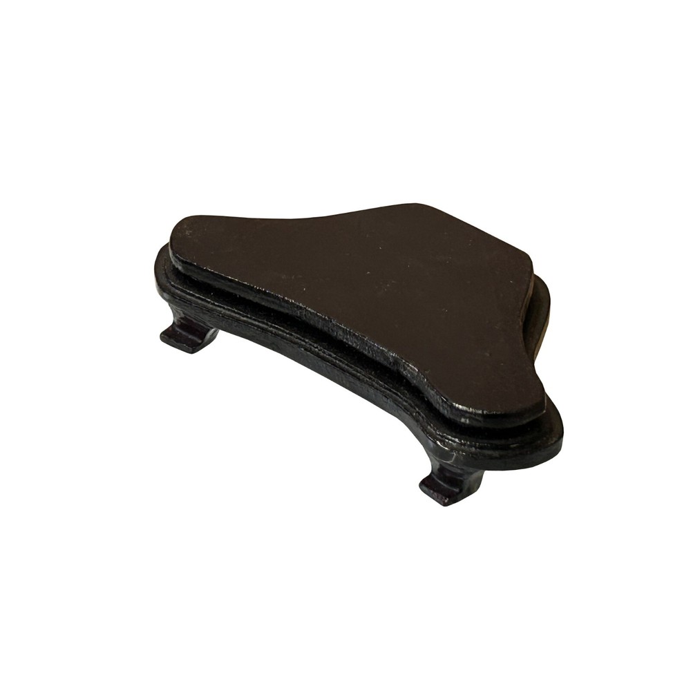 2.5" Dark Brown Wood Irregular Shape Display Stand Riser Easel ws4123