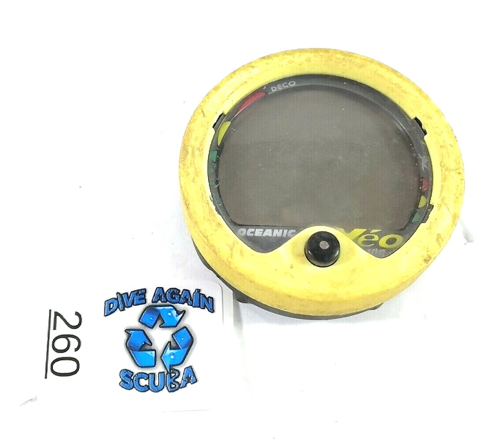 Oceanic Veo 100 Scuba Dive Diving Computer Puck Module As-Is                #260